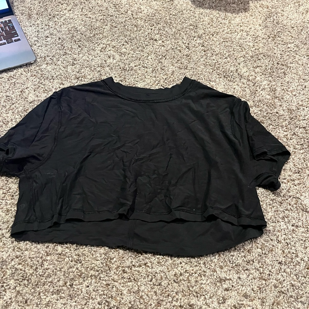 Lululemon all yours cropped tee